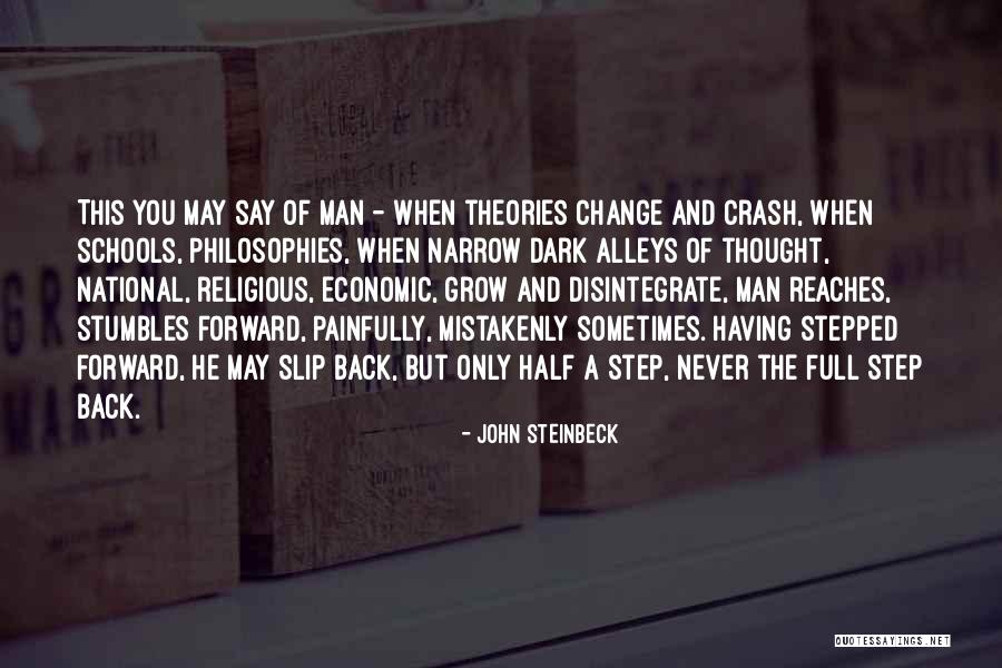 When You Step Back Quotes By John Steinbeck When You Step Back Quotes By John Steinbeck
