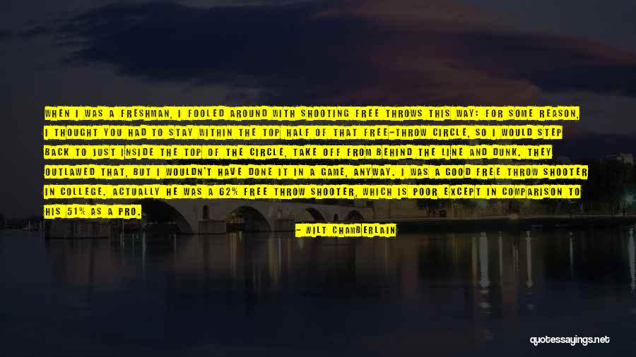 When You Step Back Quotes By Wilt Chamberlain When You Step Back Quotes By Wilt Chamberlain