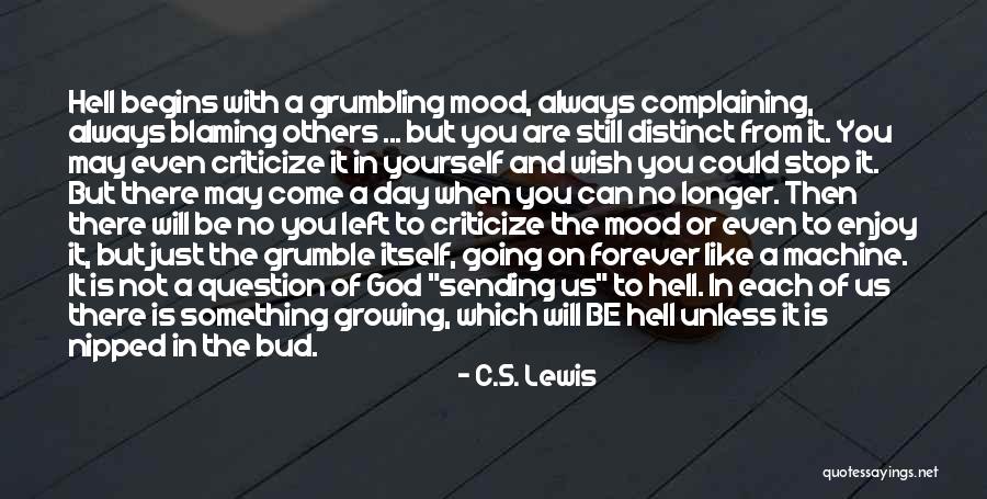 When You Stop Blaming Others Quotes By C.S. Lewis