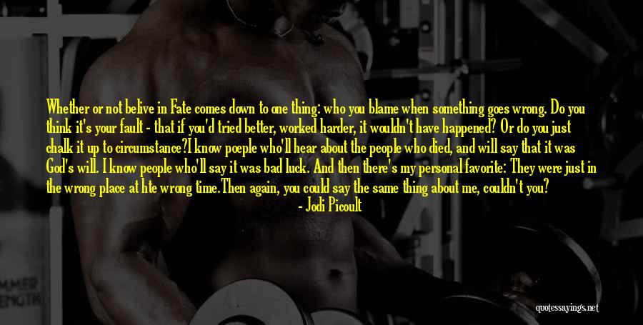 When You Think About Me Quotes By Jodi Picoult When You Think About Me Quotes By Jodi Picoult