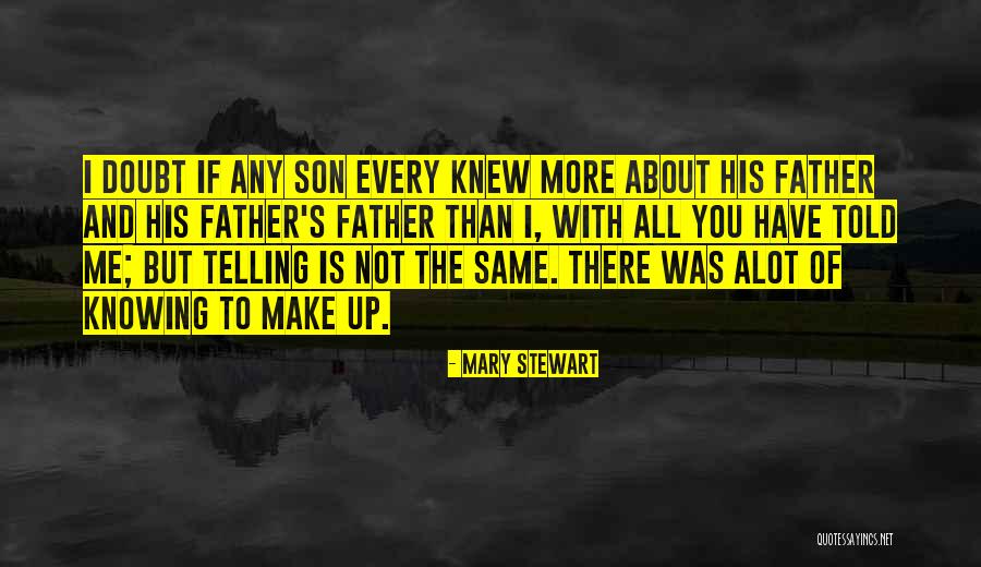 When You Think About Someone Alot Quotes By Mary Stewart When You Think About Someone Alot Quotes By Mary Stewart