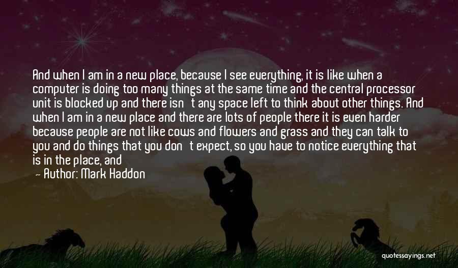 When You Think Everything Is Going Well Quotes By Mark Haddon