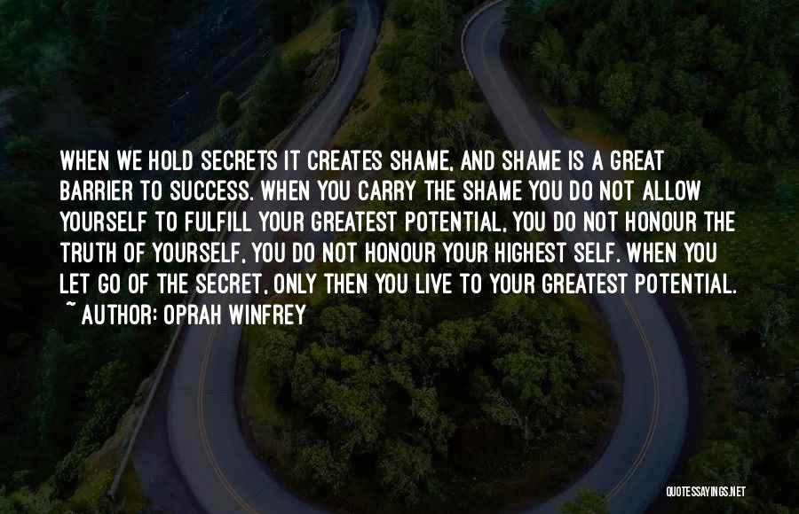 When You Value Yourself Quotes By Oprah Winfrey