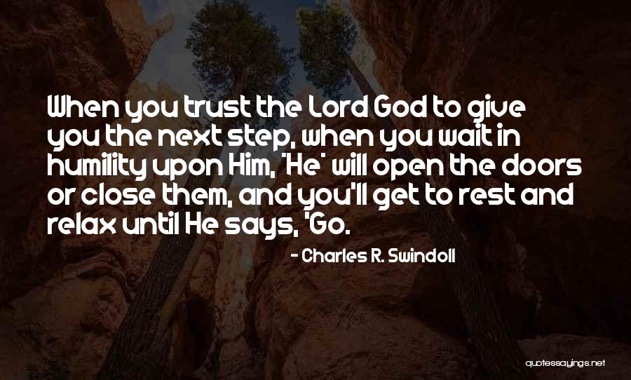 When You Wait Quotes By Charles R. Swindoll