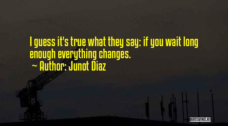 When You Wait Too Long Quotes By Junot Diaz