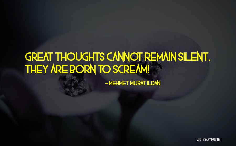 When You Want To Scream But Cant Quotes By Mehmet Murat Ildan When You Want To Scream But Cant Quotes By Mehmet Murat Ildan
