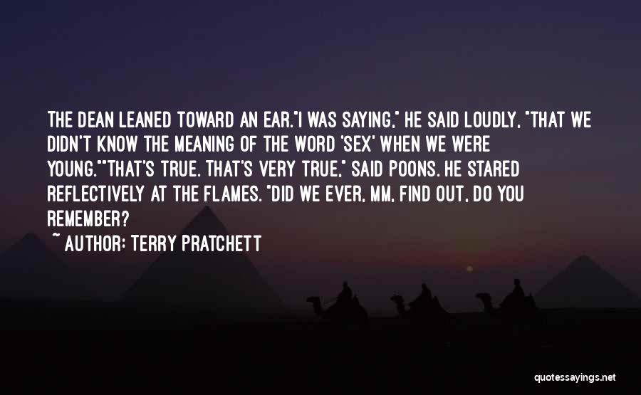 When You Were Young Quotes By Terry Pratchett