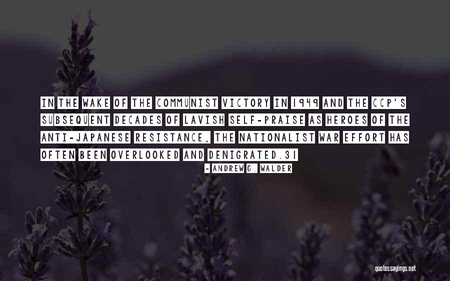 When Your Effort Is Overlooked Quotes By Andrew G. Walder When Your Effort Is Overlooked Quotes By Andrew G. Walder