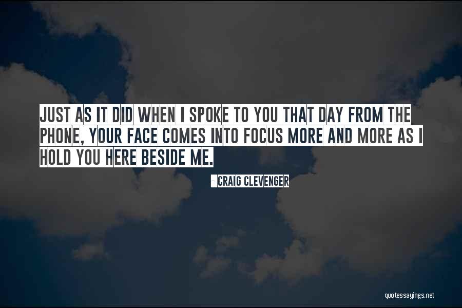 When Your Missing Someone Quotes By Craig Clevenger When Your Missing Someone Quotes By Craig Clevenger