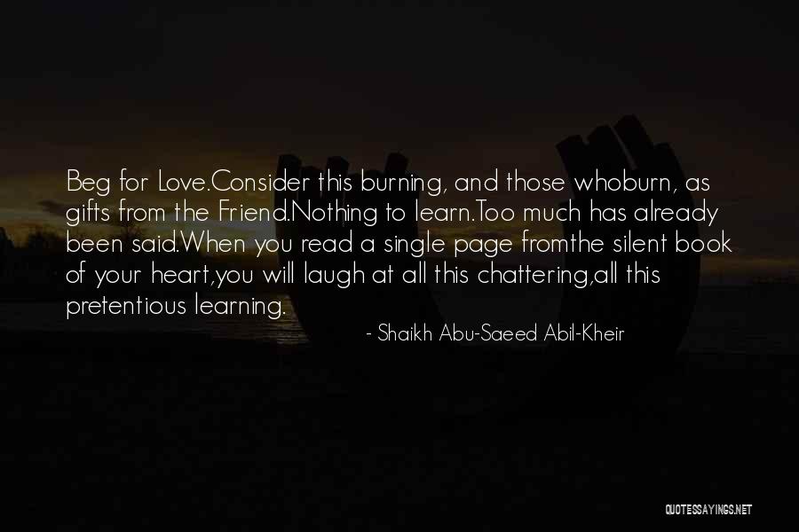 When Your Single Quotes By Shaikh Abu-Saeed Abil-Kheir When Your Single Quotes By Shaikh Abu-Saeed Abil-Kheir