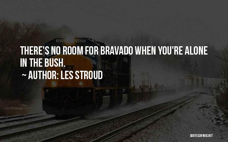 When You're Alone Quotes By Les Stroud