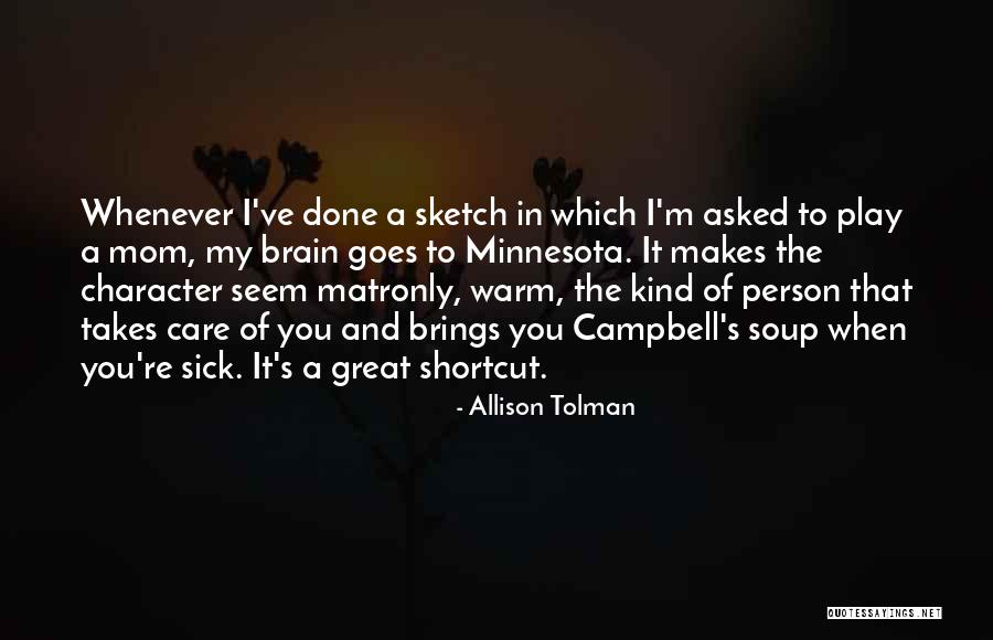 When You're Done You're Done Quotes By Allison Tolman When You're Done You're Done Quotes By Allison Tolman