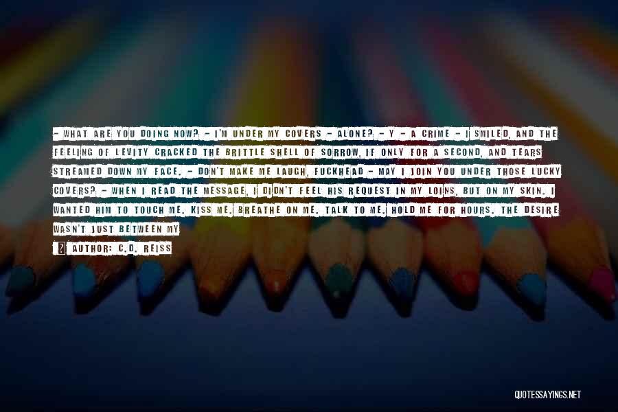 When You're Feeling Alone Quotes By C.D. Reiss