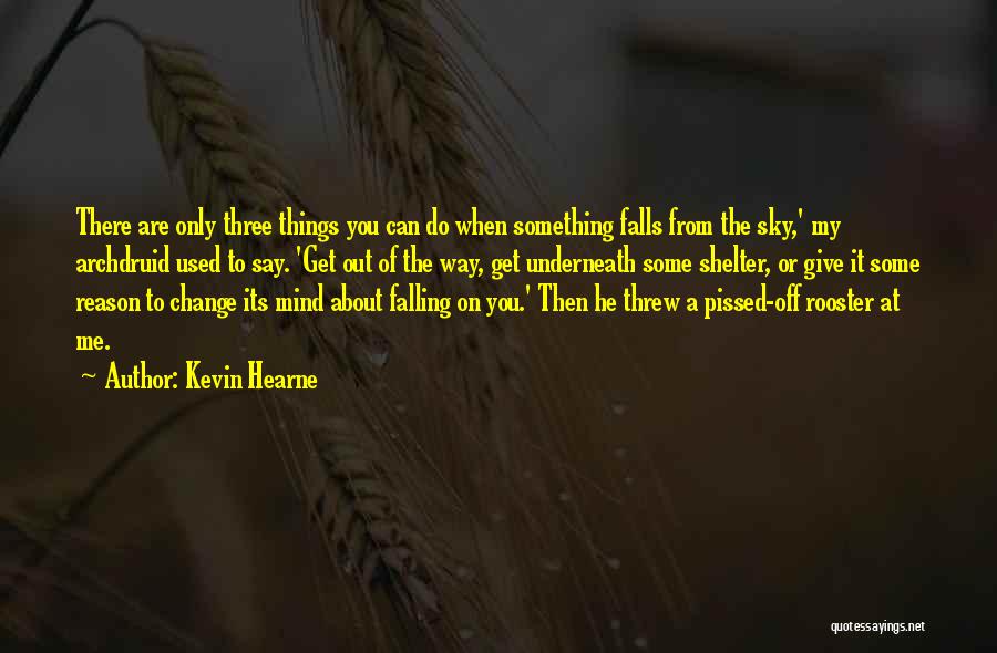 When You're Pissed Off Quotes By Kevin Hearne