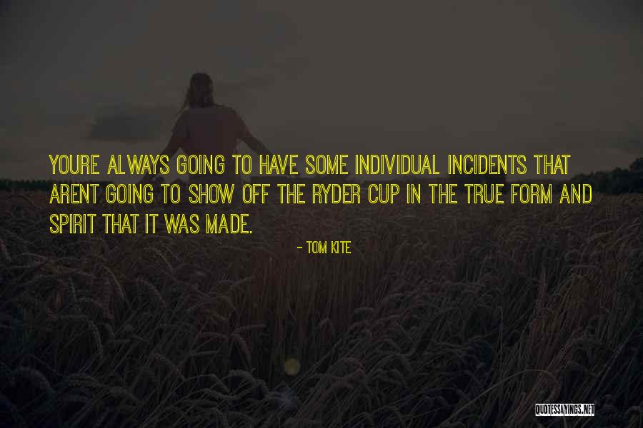 When Youre Quotes By Tom Kite When Youre Quotes By Tom Kite