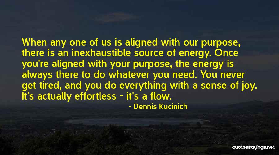 When You're Tired Quotes By Dennis Kucinich When You're Tired Quotes By Dennis Kucinich
