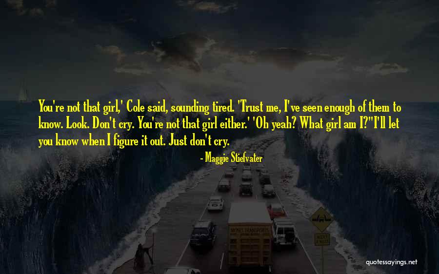 When You're Tired Quotes By Maggie Stiefvater When You're Tired Quotes By Maggie Stiefvater