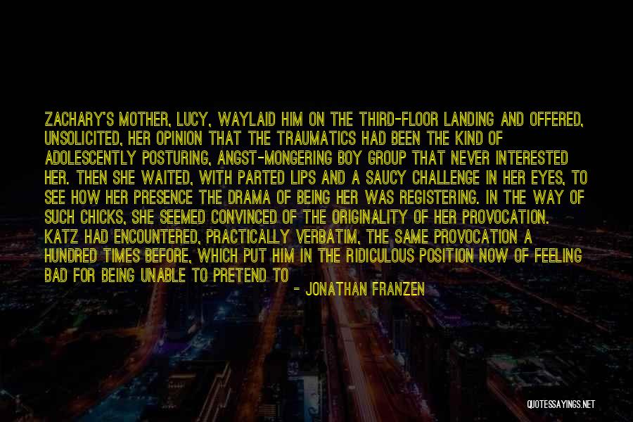 When You've Been Hurt So Many Times Quotes By Jonathan Franzen