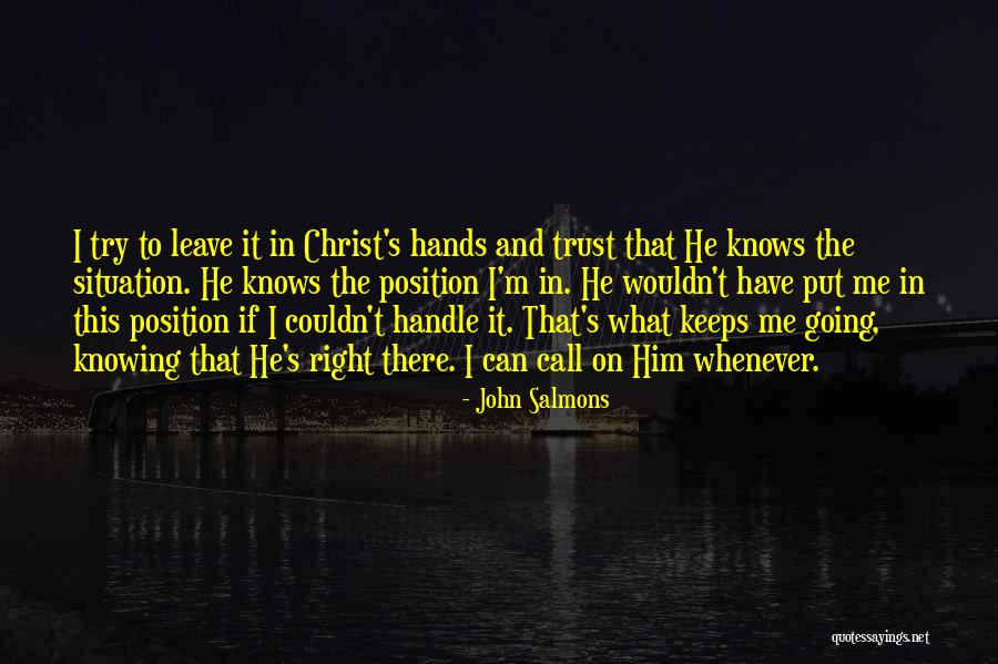 Whenever I Call Quotes By John Salmons Whenever I Call Quotes By John Salmons