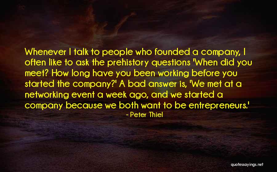 Whenever We Meet Quotes By Peter Thiel Whenever We Meet Quotes By Peter Thiel