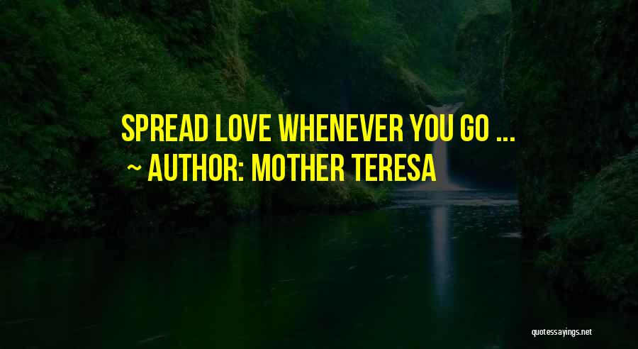 Whenever You Quotes By Mother Teresa