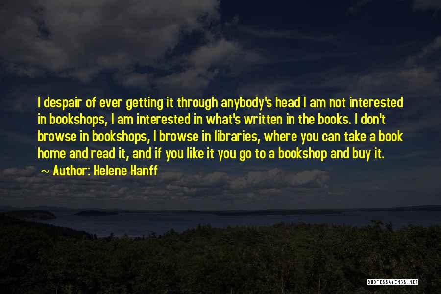 Where Can I Buy Quotes By Helene Hanff