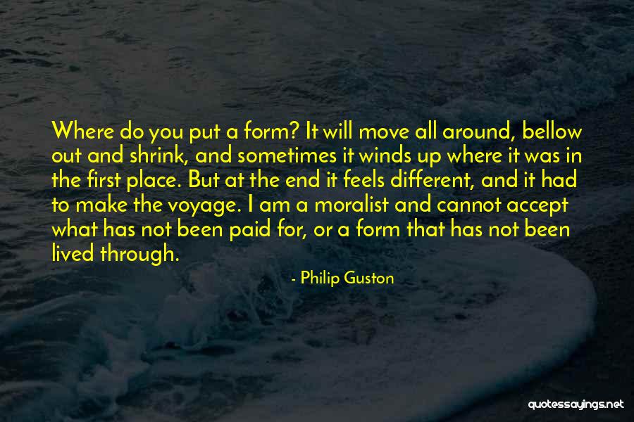 Where I Lived And What I Lived For Quotes By Philip Guston Where I Lived And What I Lived For Quotes By Philip Guston