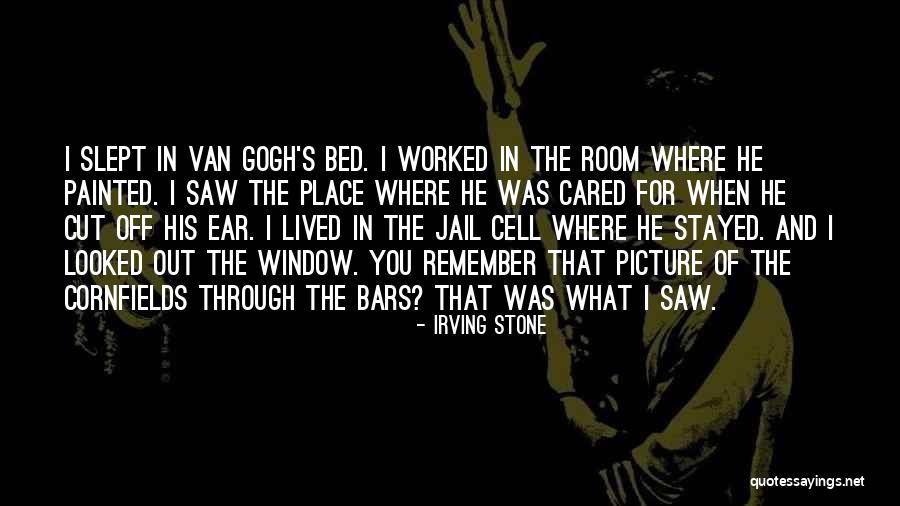 Where I Lived What I Lived For Quotes By Irving Stone