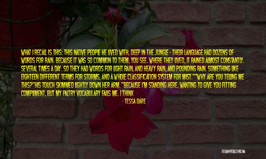 Where I Lived What I Lived For Quotes By Tessa Dare