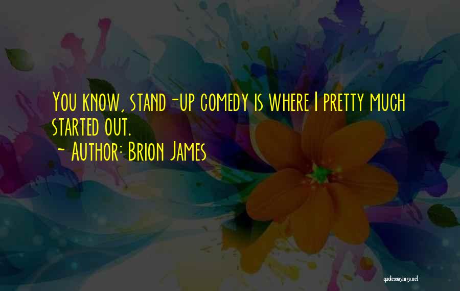 Where I Stand Quotes By Brion James