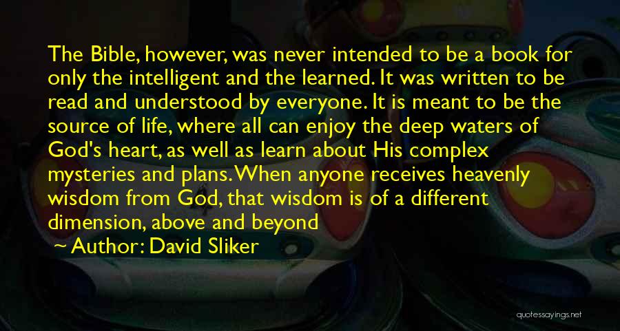 Where Is God Bible Quotes By David Sliker