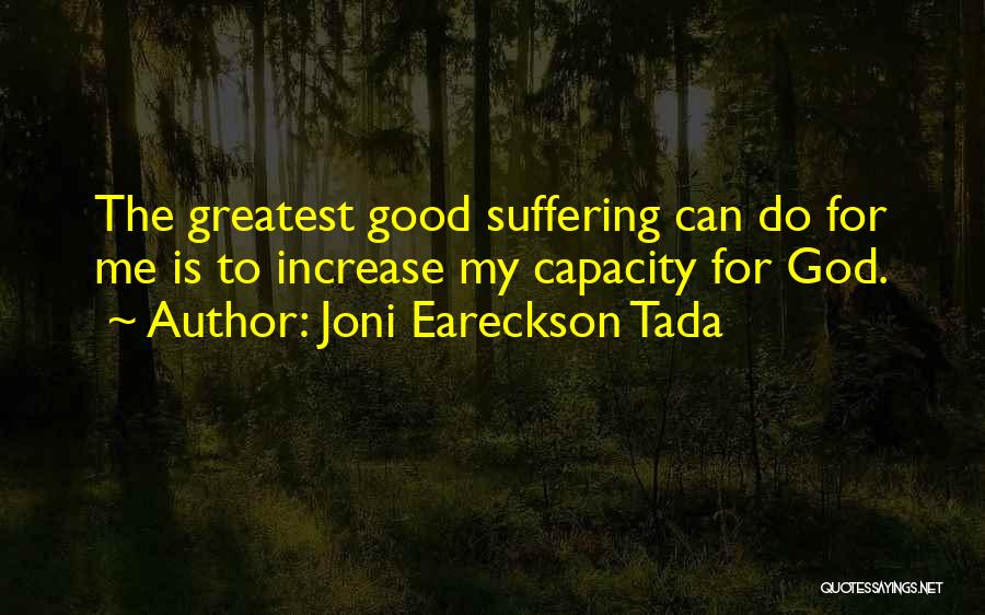 Where Is God In Suffering Quotes By Joni Eareckson Tada