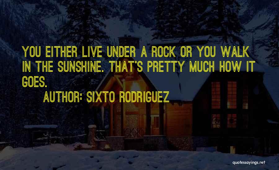 Where Is My Sunshine Quotes By Sixto Rodriguez Where Is My Sunshine Quotes By Sixto Rodriguez