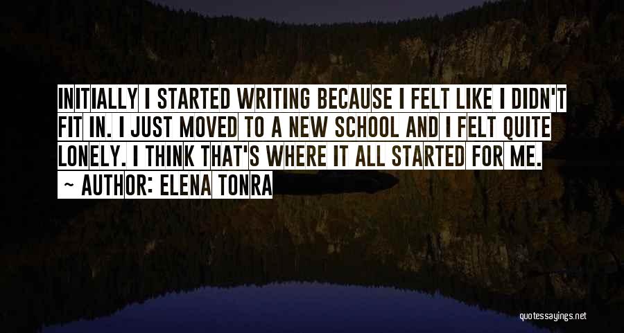 Where It All Started Quotes By Elena Tonra
