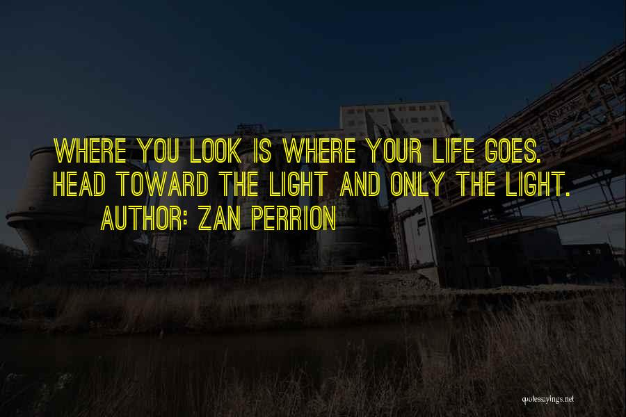 Where Life Goes Quotes By Zan Perrion