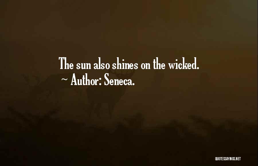 Where The Sun Shines Quotes By Seneca.