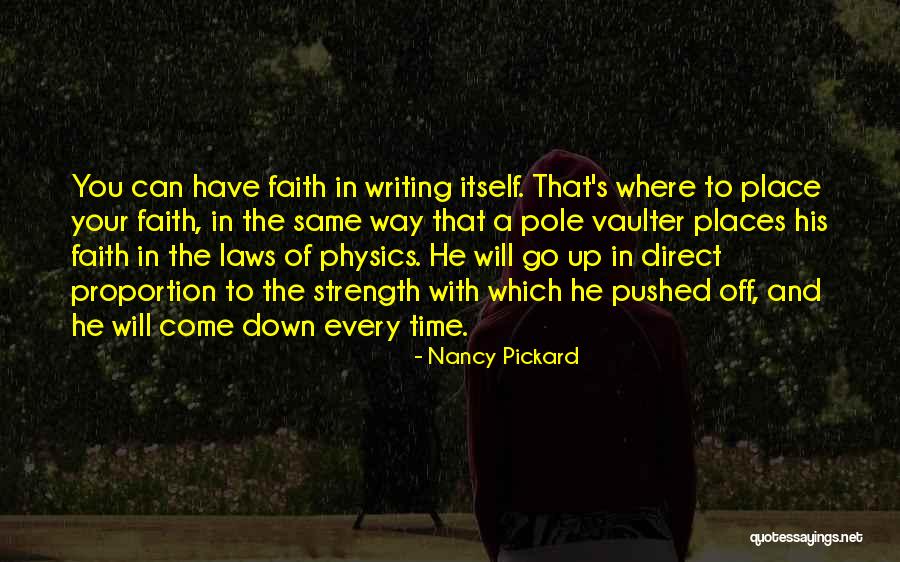 Where To Go Quotes By Nancy Pickard