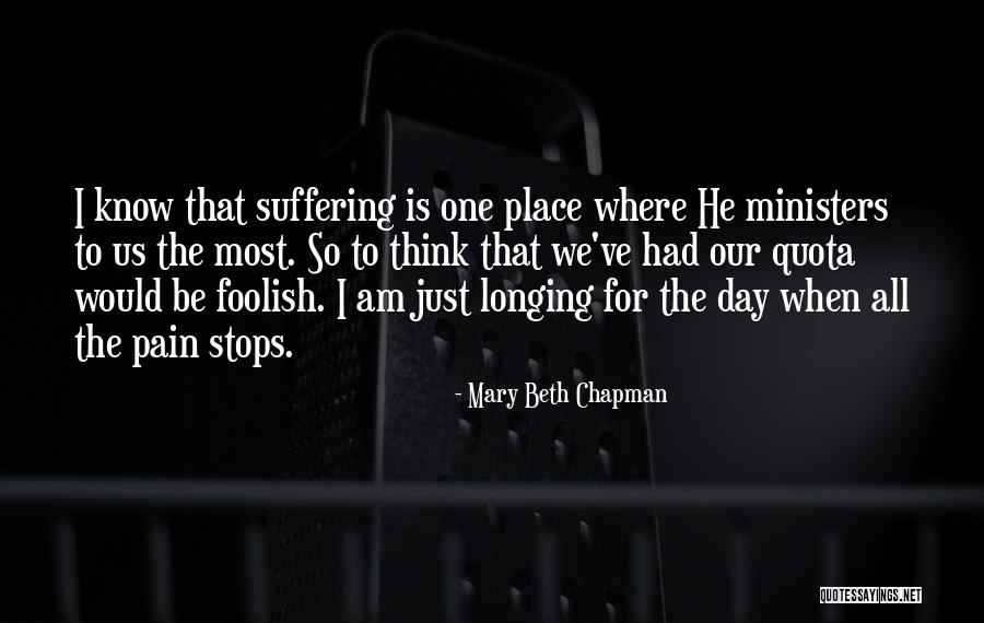 Where To Place Quotes By Mary Beth Chapman