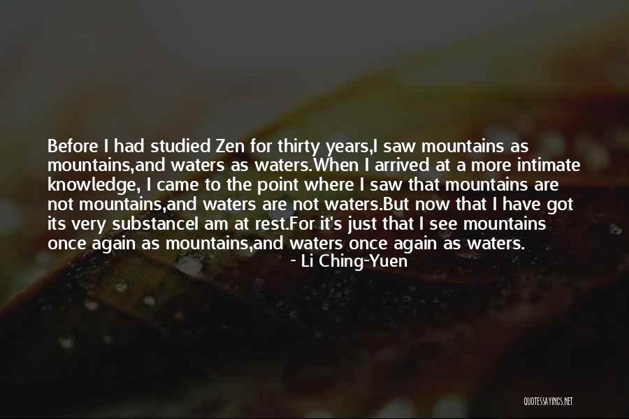Where Water Quotes By Li Ching-Yuen Where Water Quotes By Li Ching-Yuen