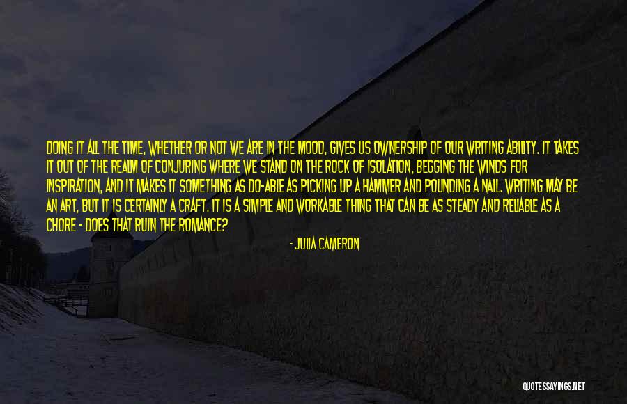 Where We Stand Quotes By Julia Cameron Where We Stand Quotes By Julia Cameron