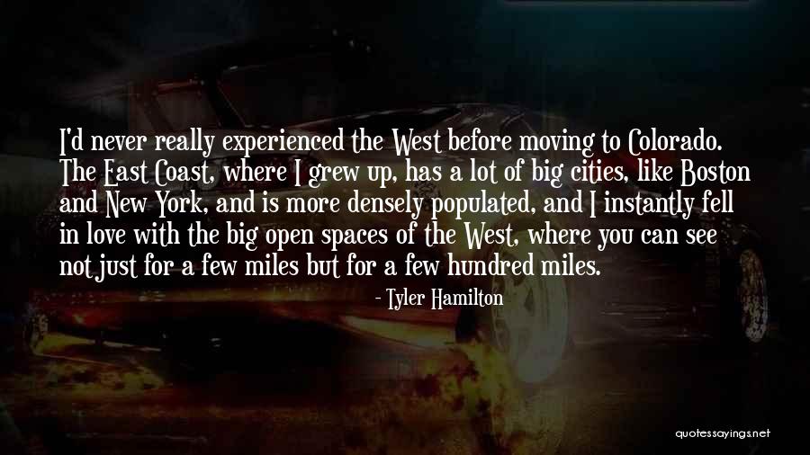Where You Fell In Love Quotes By Tyler Hamilton Where You Fell In Love Quotes By Tyler Hamilton