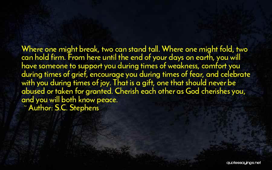 Where You Stand With Someone Quotes By S.C. Stephens