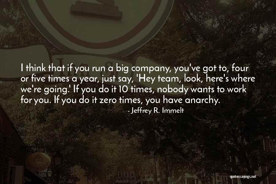 Where You're Going Quotes By Jeffrey R. Immelt