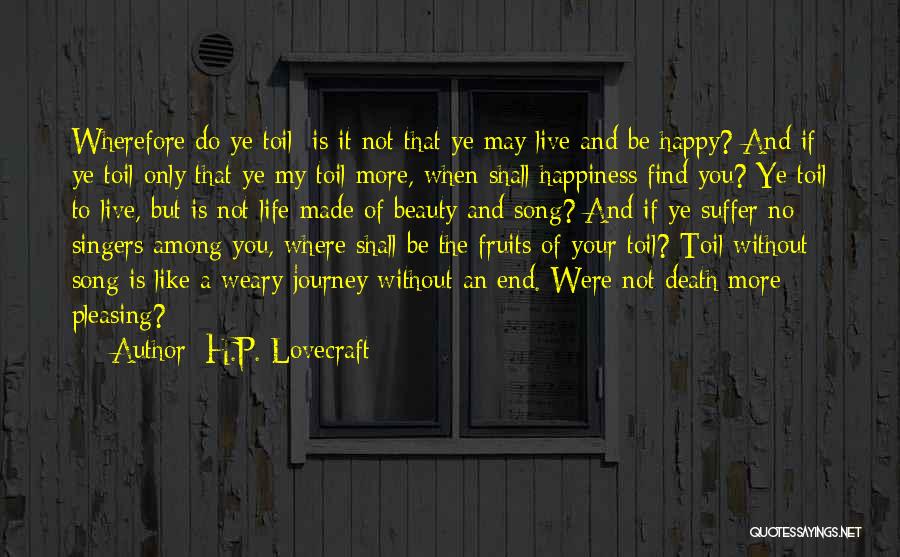 Wherefore Quotes By H.P. Lovecraft