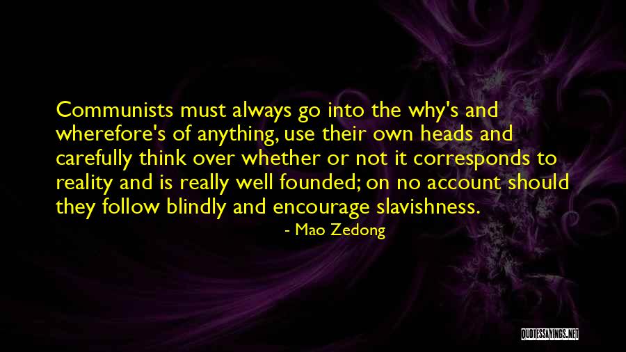 Wherefore Quotes By Mao Zedong