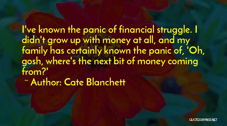 Where's My Money Quotes By Cate Blanchett