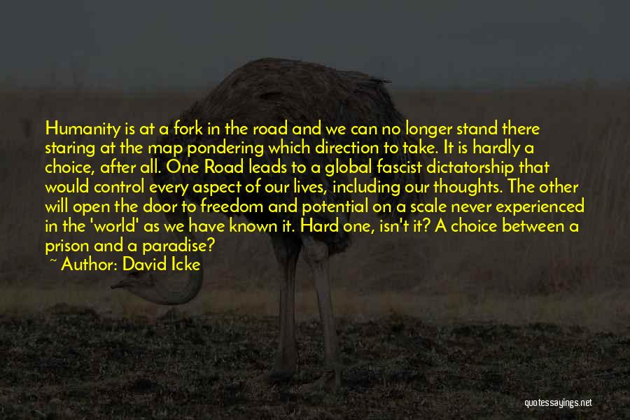 Which Road To Take Quotes By David Icke