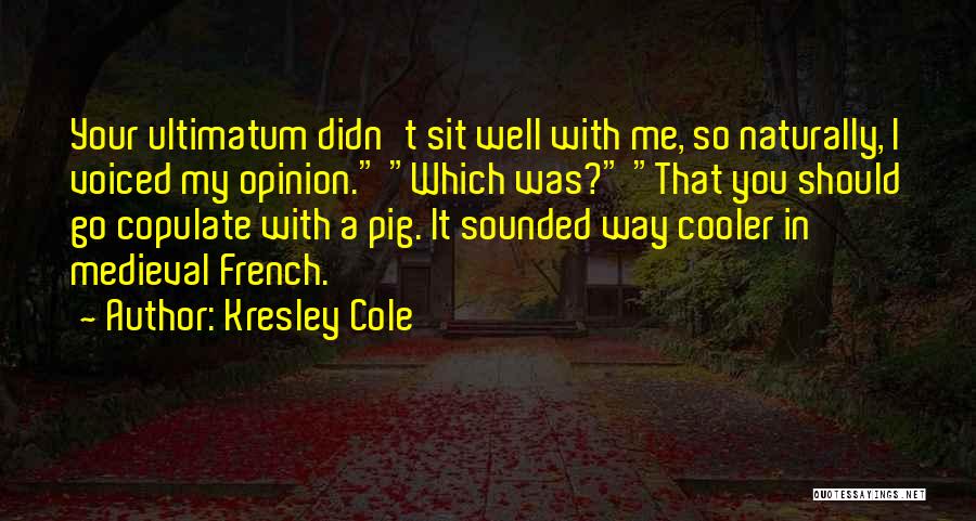 Which Way Should I Go Quotes By Kresley Cole