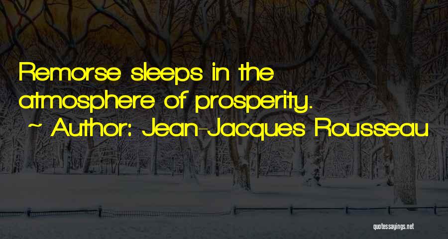 While She Sleeps Quotes By Jean-Jacques Rousseau