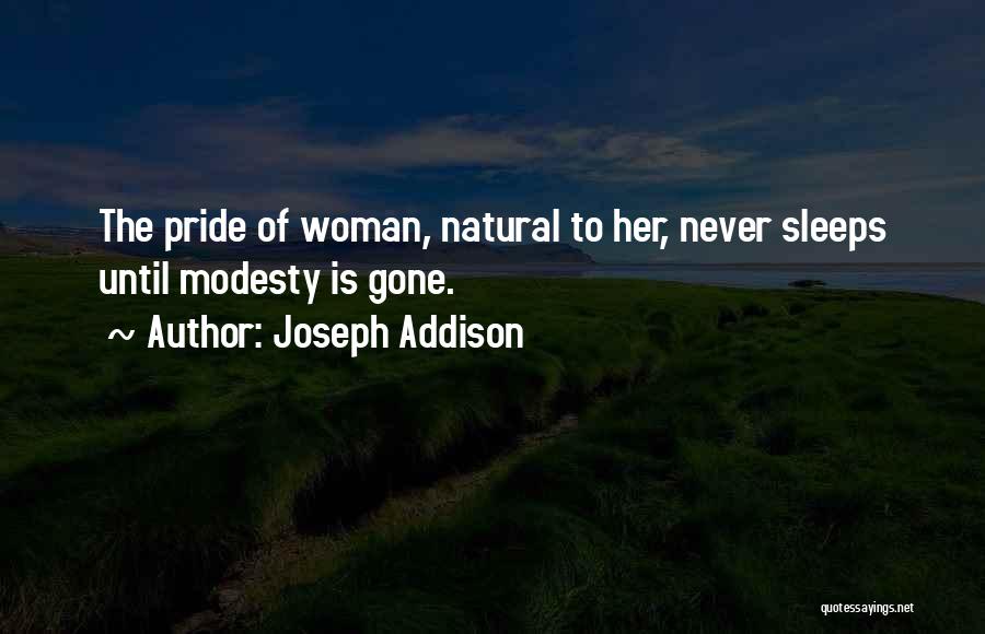 While She Sleeps Quotes By Joseph Addison